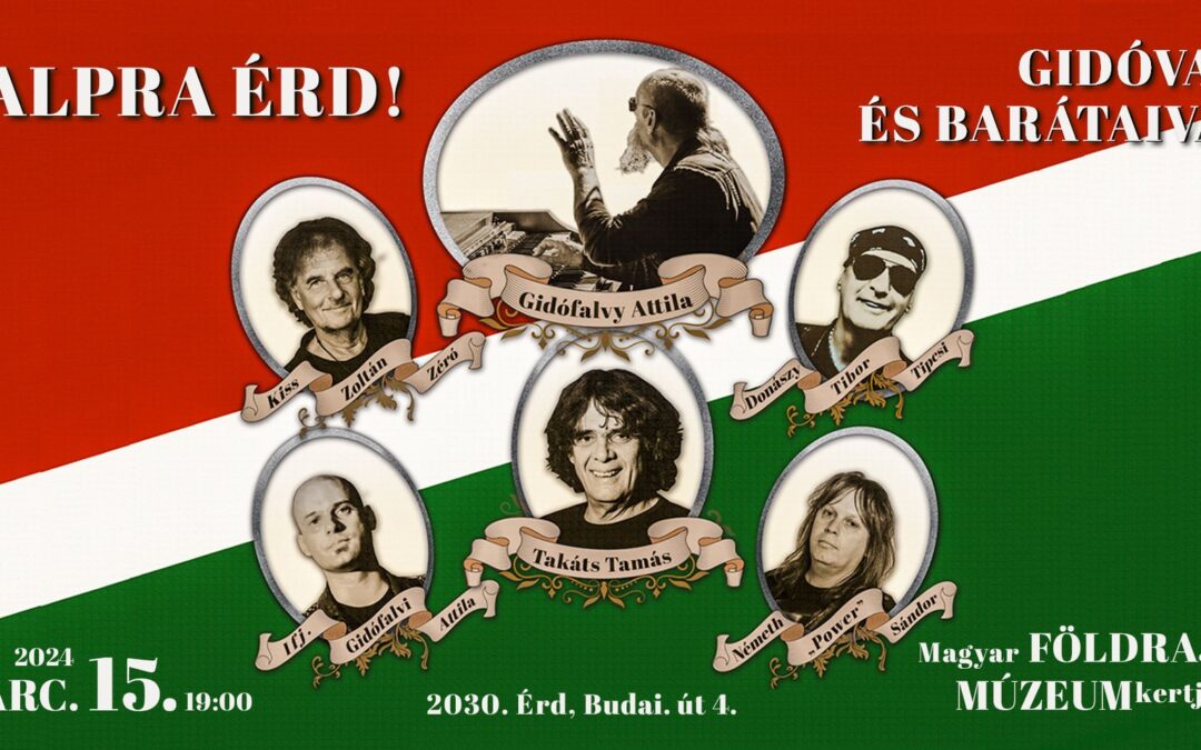 Gidó és Barátai élő nagykoncert