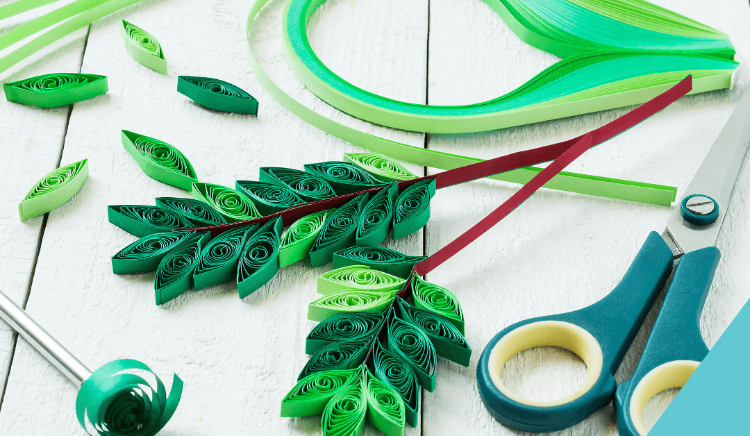 Papírszárny-próbálgatások – A Quilling szakkör tagjainak bemutatkozó kiállítása