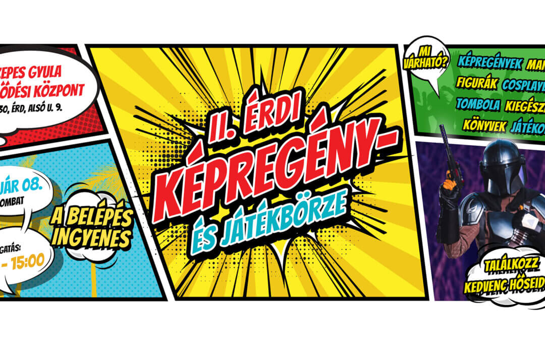 II. Érdi képregény- és Játékbörze