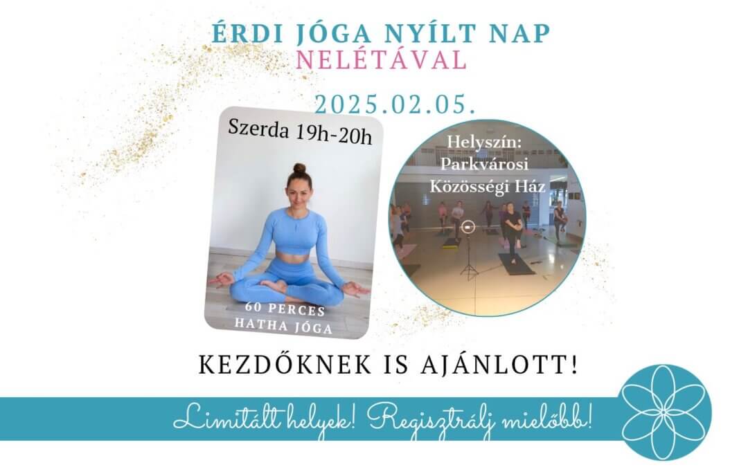 Érdi Jóga nyílt nap nőknek