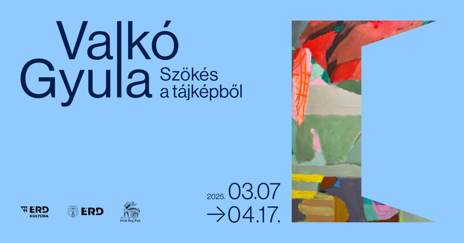 Event Valkó Gyula szökés a tájképből