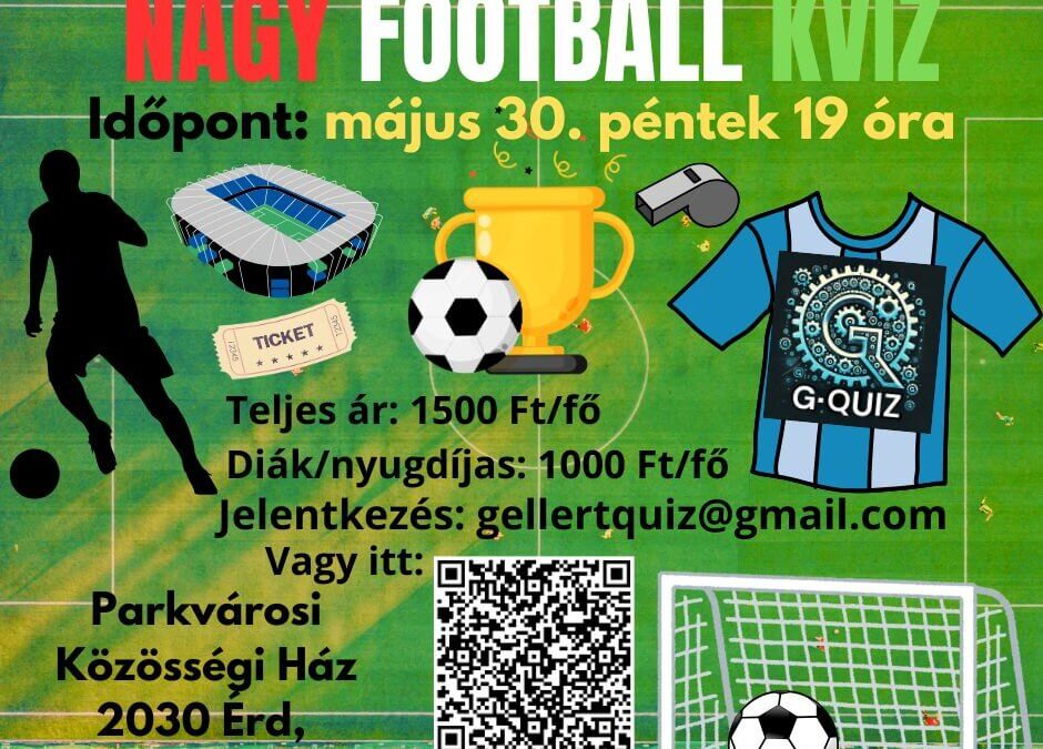 Nagy football kvíz Érden
