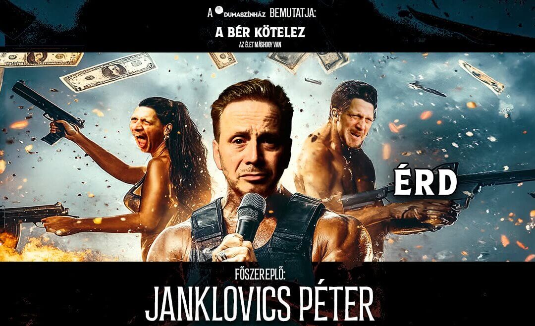 Janklovics Péter önálló estje Érden!