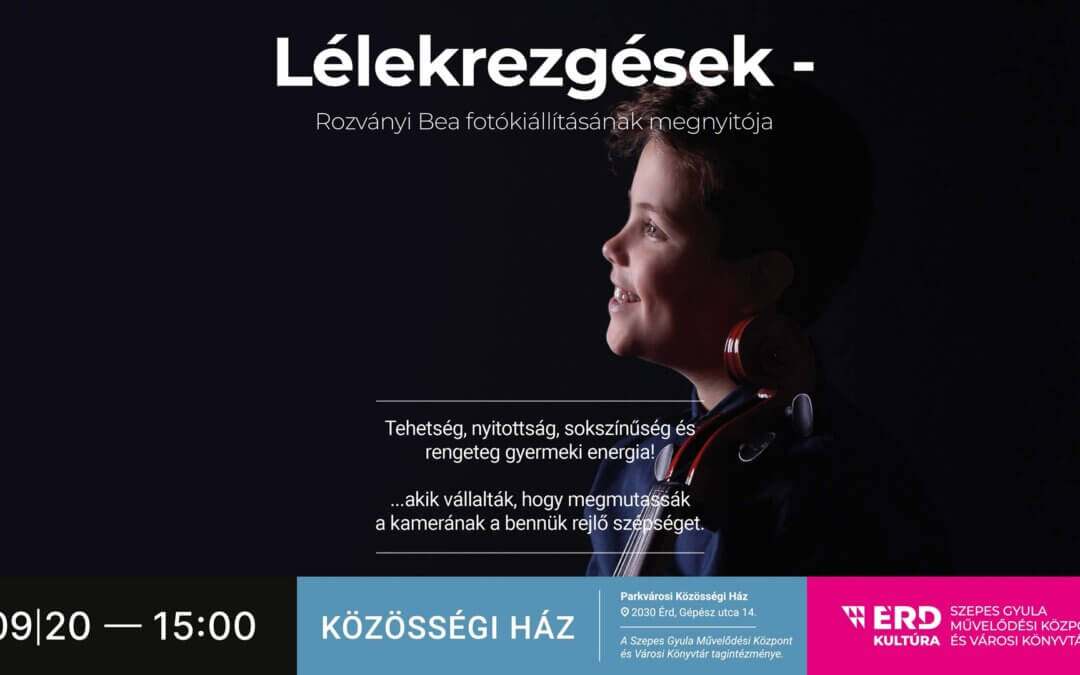 Kiállításmegnyitó – Rozványi Bea fotókiállítása