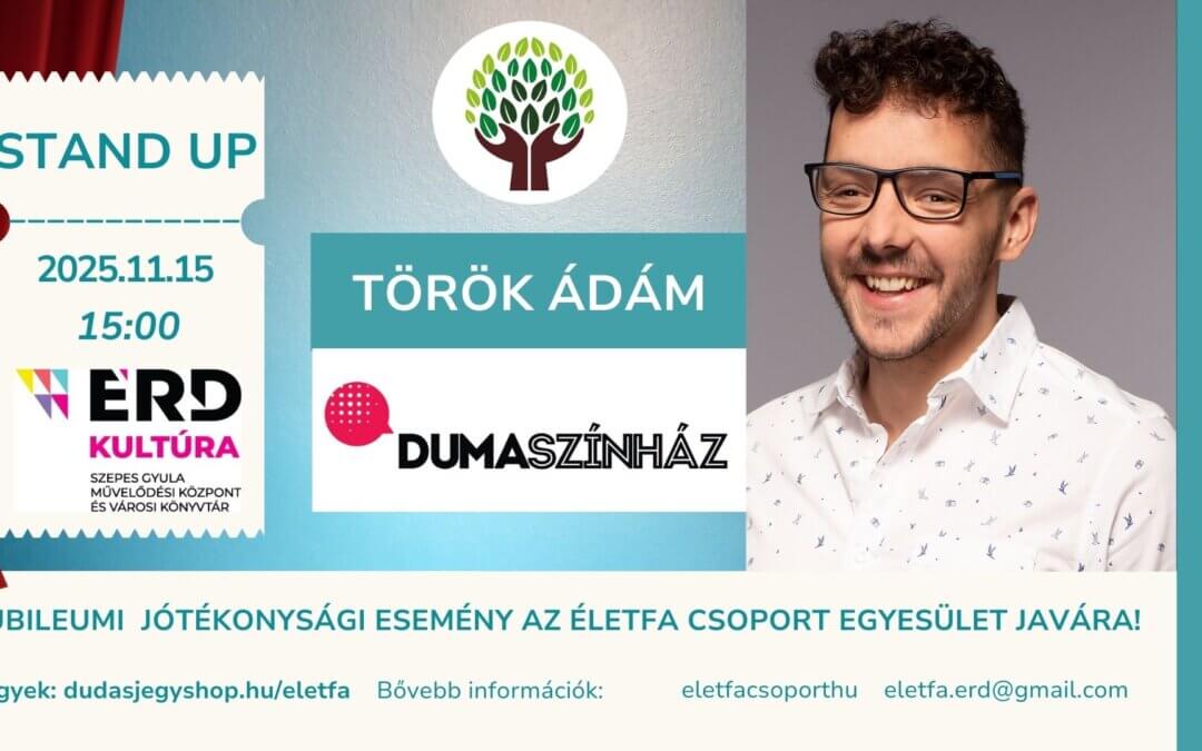 Dumaszínház – Török Ádám stand-up előadása