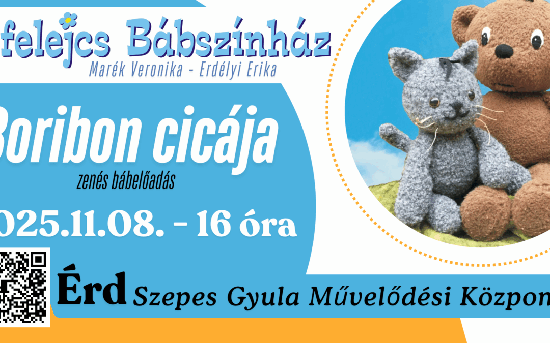 Boribon cicája – A Nefelejcs Bábszínház előadásában