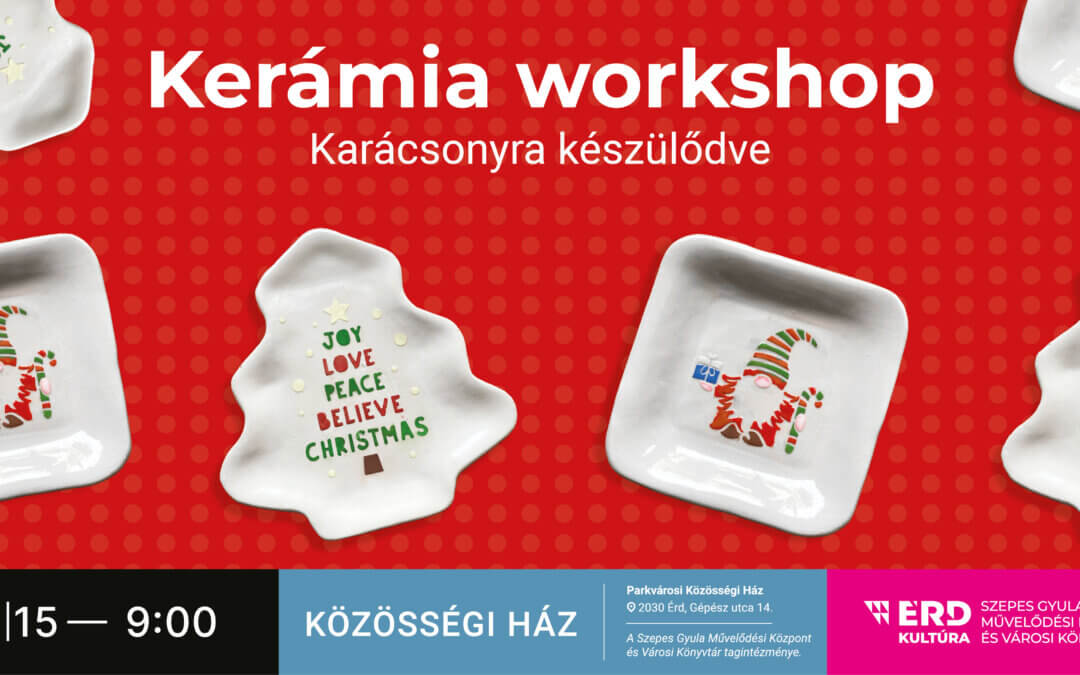 Családi kerámia workshop