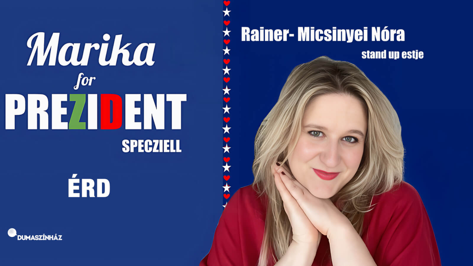 Rainer-Micsinyei Nóra önálló estje-érd