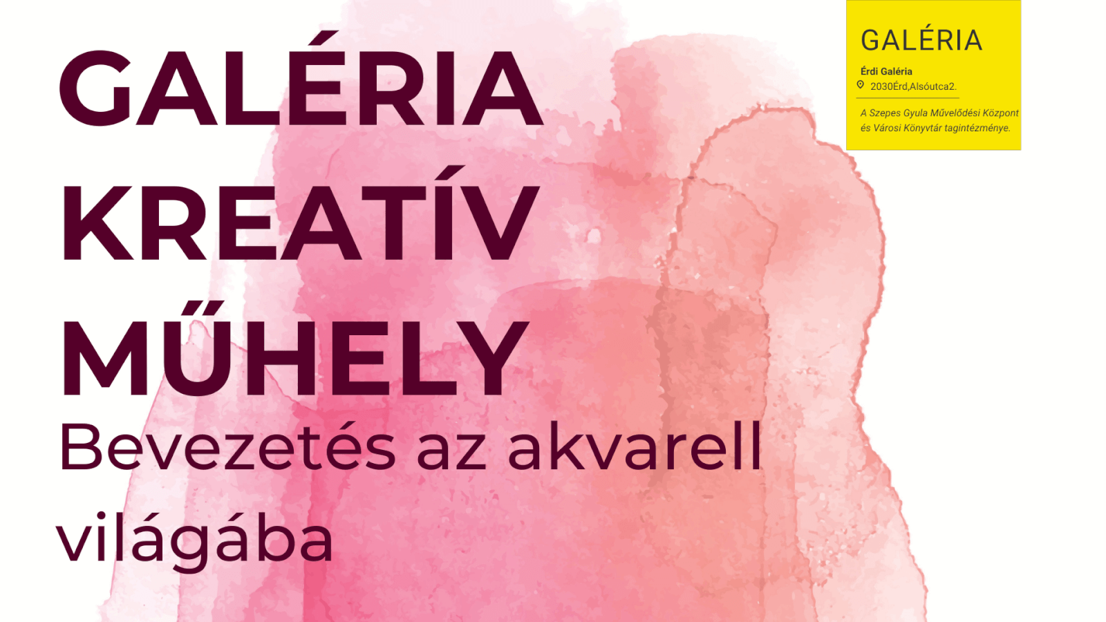 galéria kreatív műhely Pazár Annával