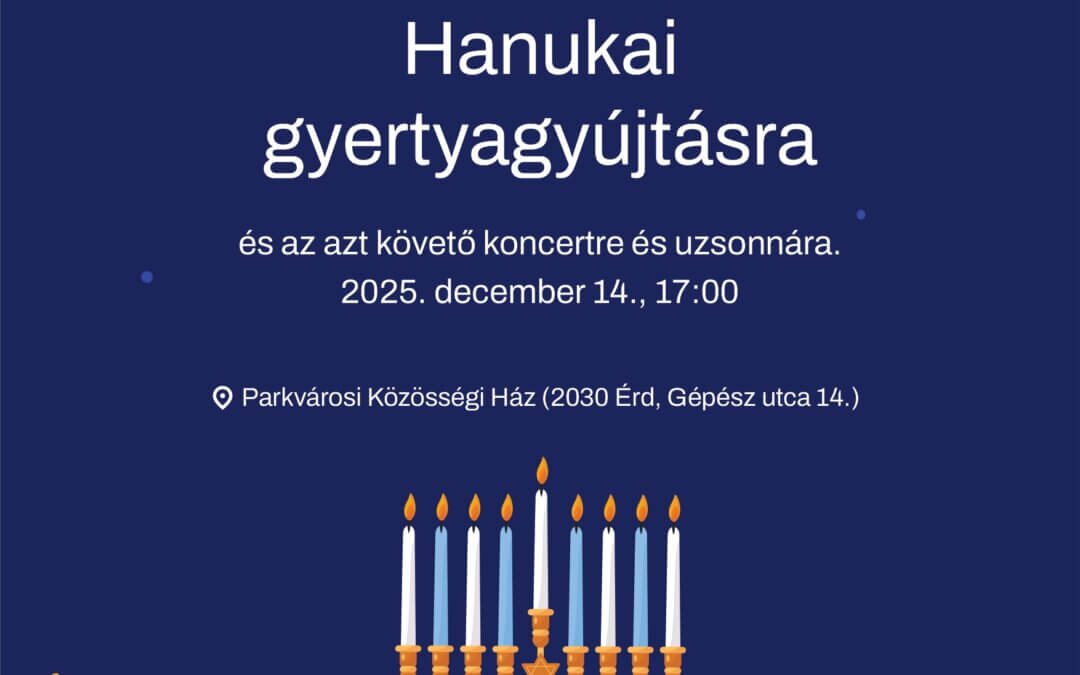 Hanukai gyertyagyújtás