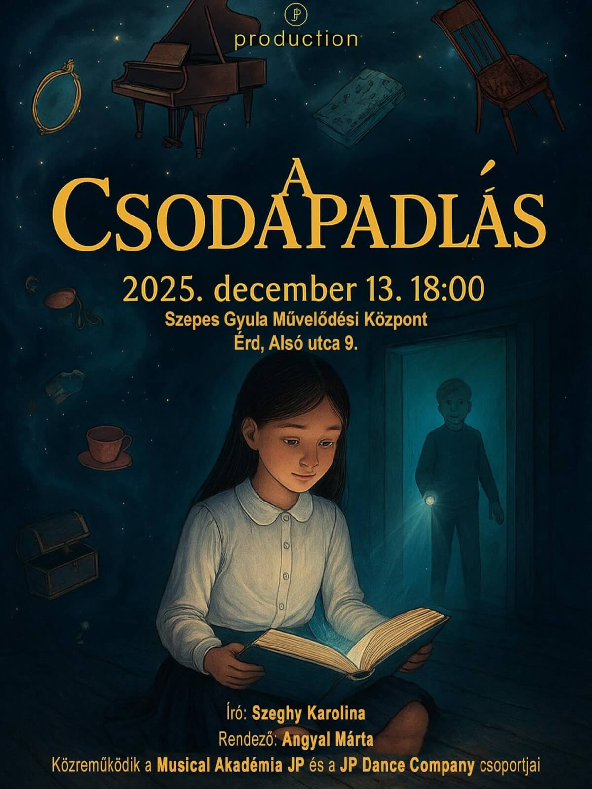 A Csodapadlás előadás 2025. december 13-én Érden.