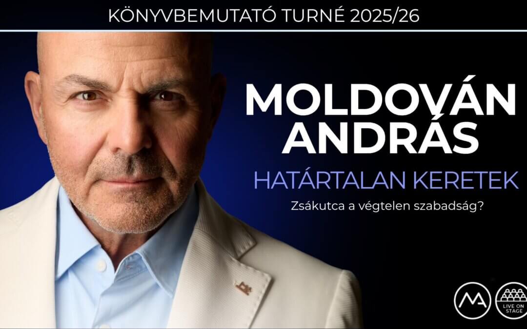 Moldován András könyvbemutató Turné – Érd