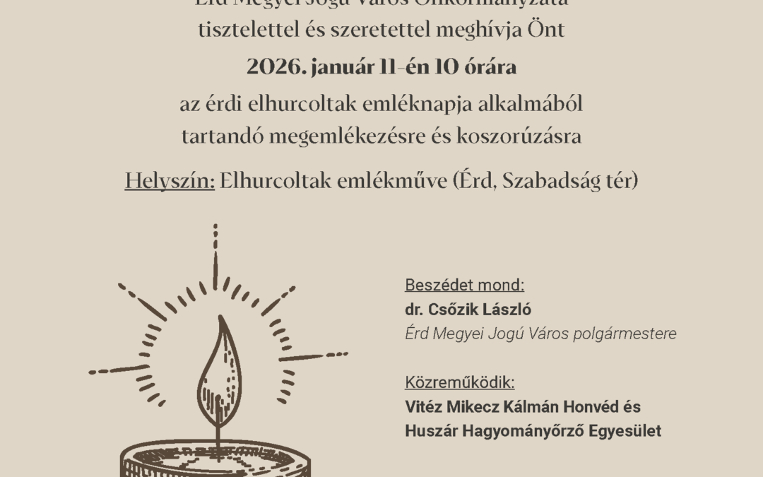 Emléknap az érdi elhurcoltakért