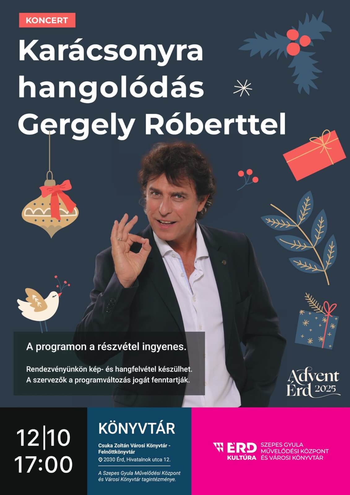 Gergely Róbert koncert