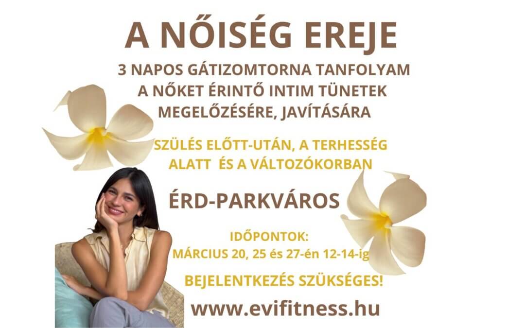 3 napos Gátizomtorna ÉRDEN