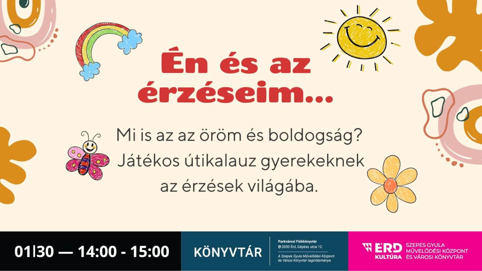 Én és az érzéseim gyerekfoglalkozás