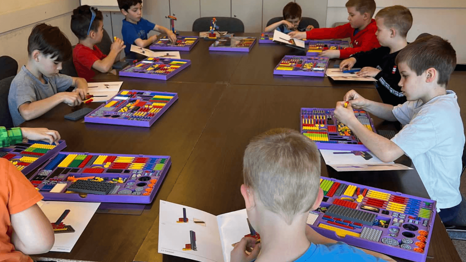 Érden a Bricks Challenge foglalkozás