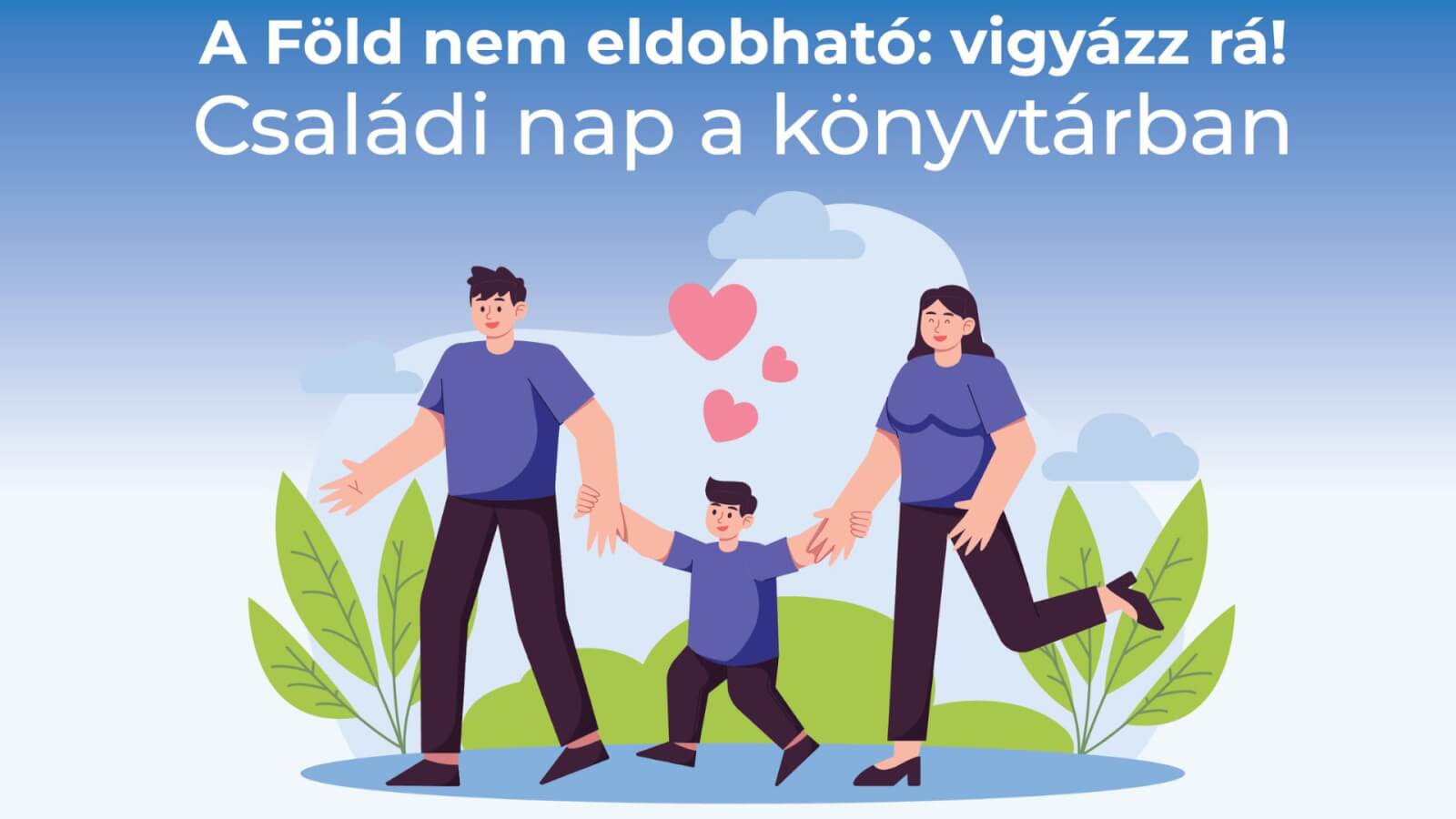 családi nap a könyvtárban