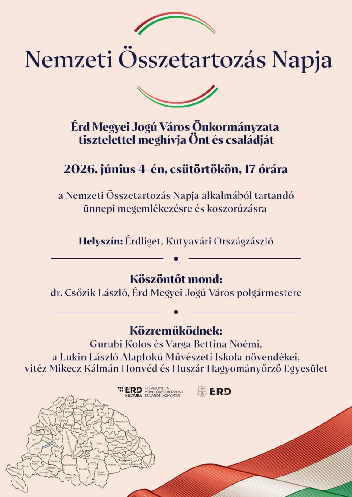 Nemzeti Összetartozás Napja plakát
