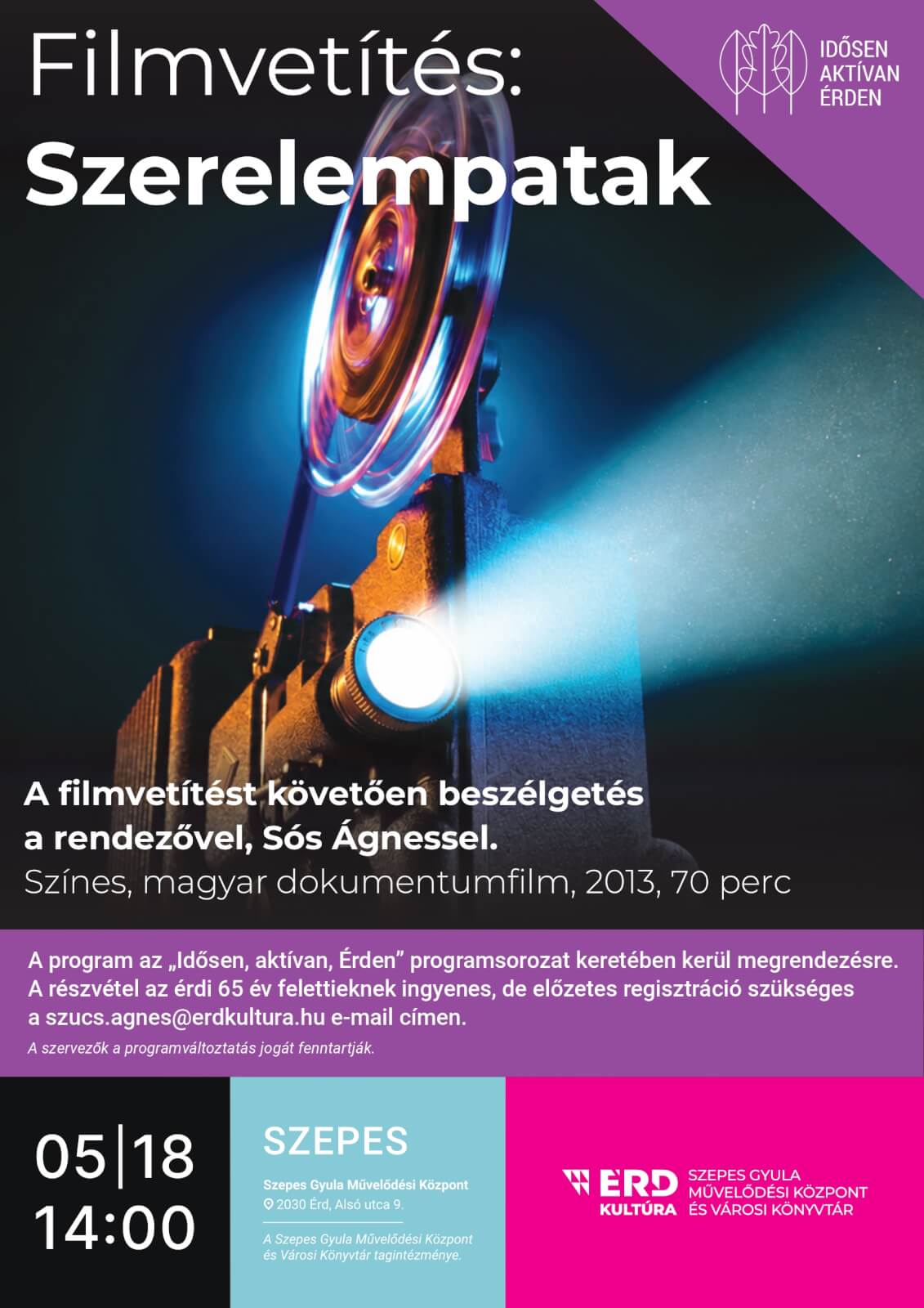 Filmvetítés: Szerelempatak