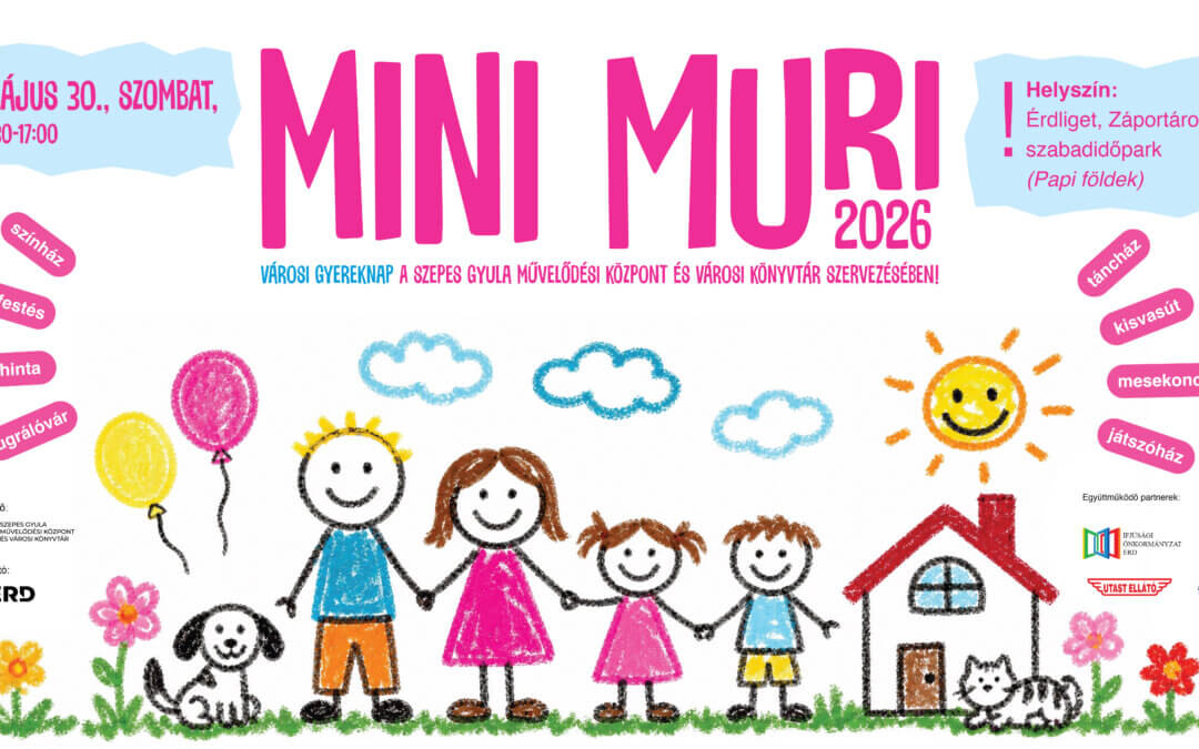 Mini Muri 2026 – városi gyereknap Érd