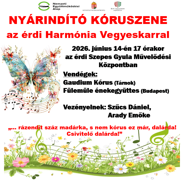 Nyárindító kóruszene