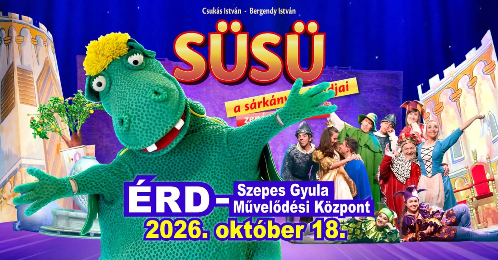 SÜSÜ a sárkány kalandjai mesejáték