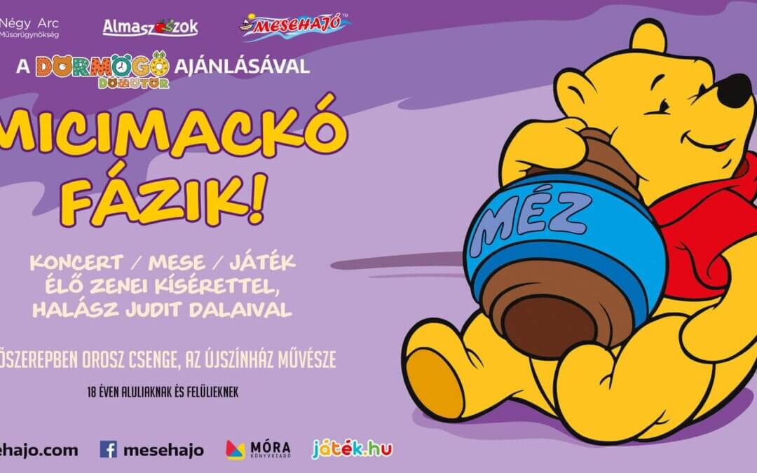 Micimackó fázik koncert /társas/ játék