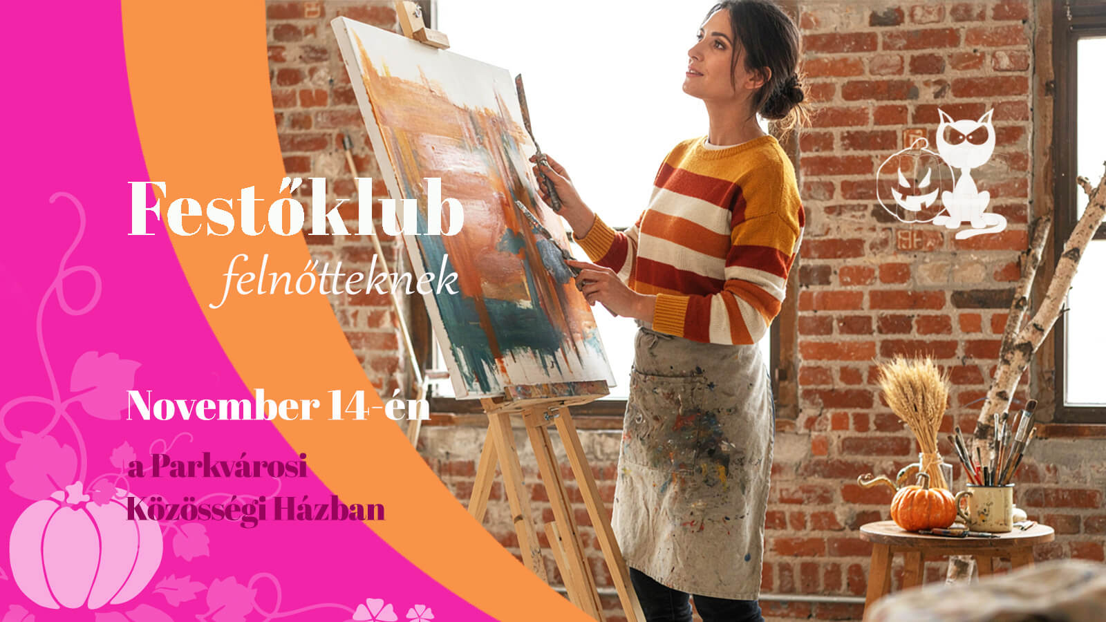 Festőklub felnőtteknek november