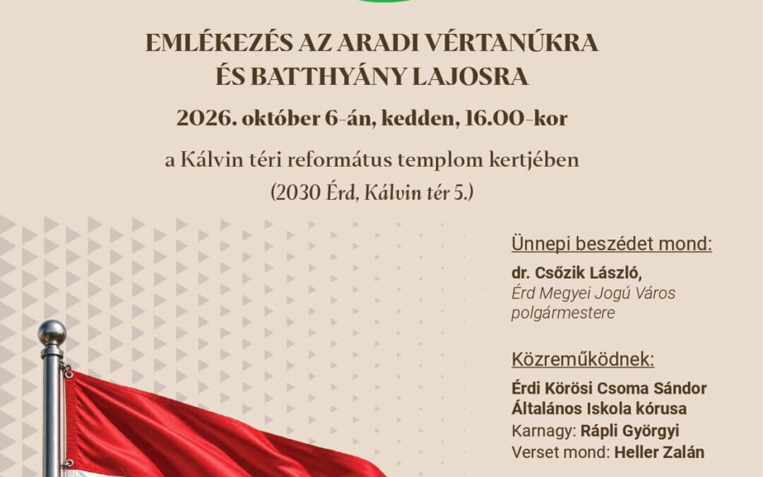 Emlékezés az aradi vértanúkra és Batthyány Lajosra
