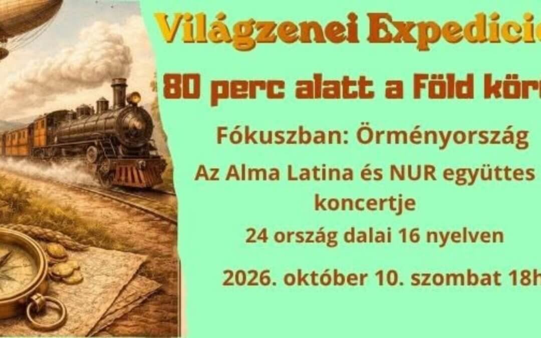 80 perc alatt a Föld körül – Világzenei expedíció