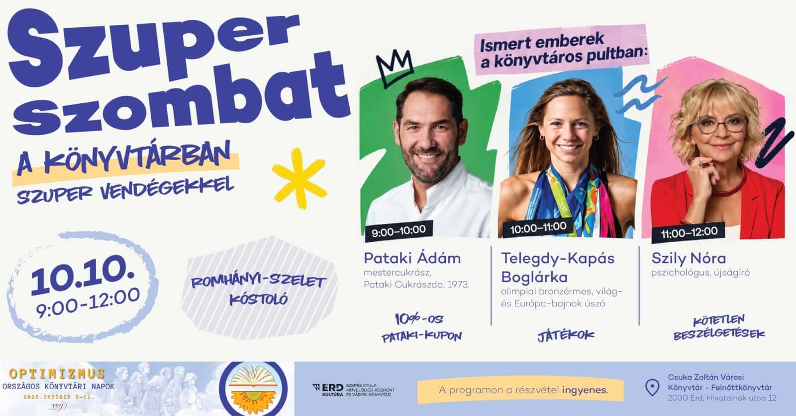 Szuper szombat a könyvtárban